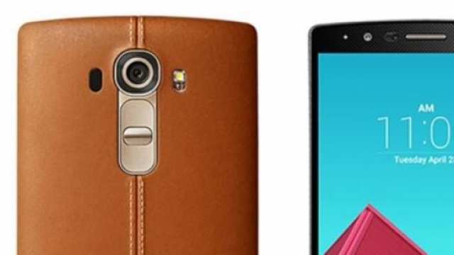 Un'immagine del nuovo modello LG, il G4
