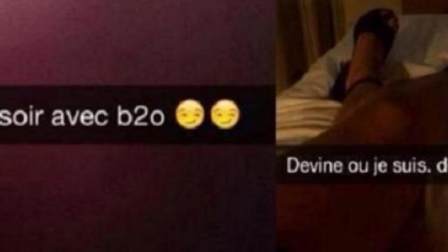 La jeune fille s'est vant&eacute;e sur Snapchat.