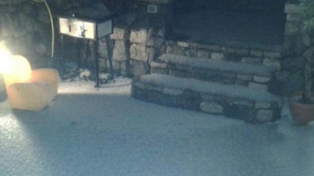 Violento temporale a Torino, tanta grandine