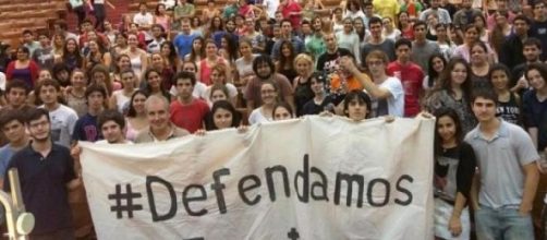 El 'hashtag' 'DefendamosExactas'