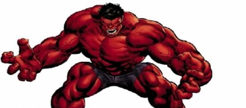 El Red Hulk de los comics