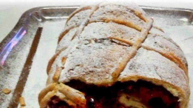 Lo strudel ai frutti di bosco