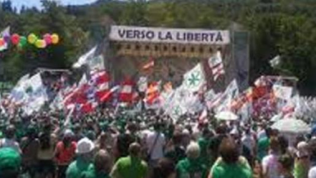 Manifestazione della Lega Nord