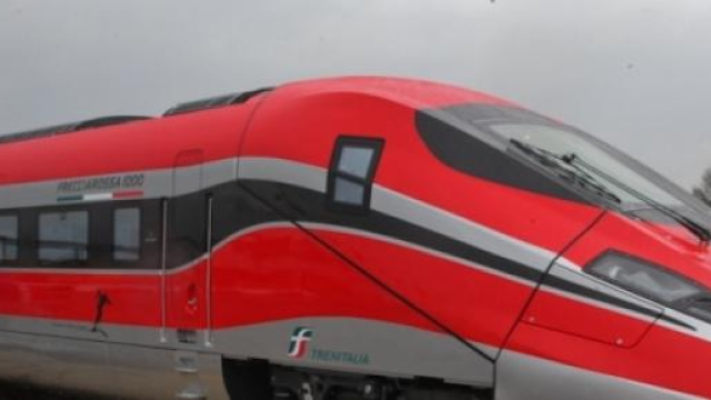 Un'immagine del Frecciarossa 1000
