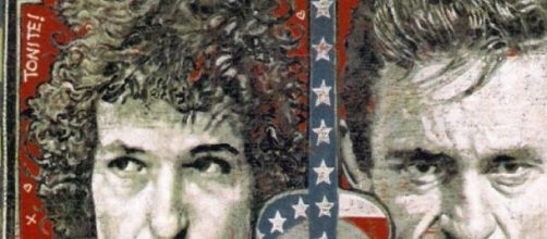 Rock meets country: Bob Dylan and Johnny Cash