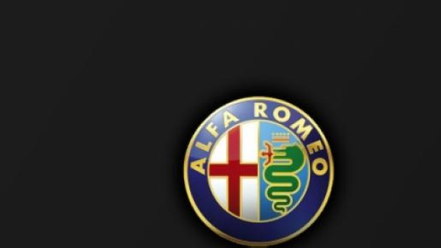Il logo dell'azienda Alfa Romeo