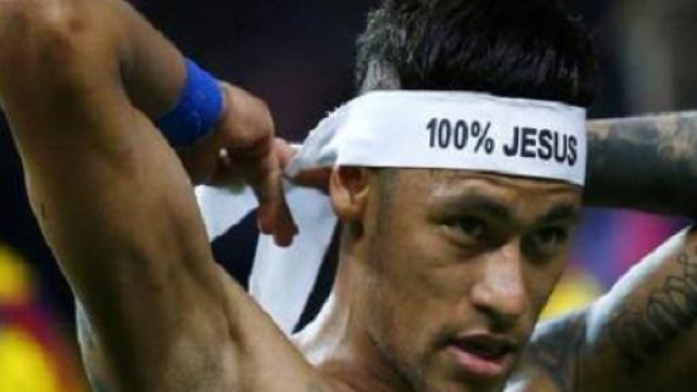 Neymar un Athl&egrave;te du Christ