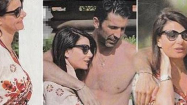 Buffon e D'Amico gossip, (foto Diva e donna)