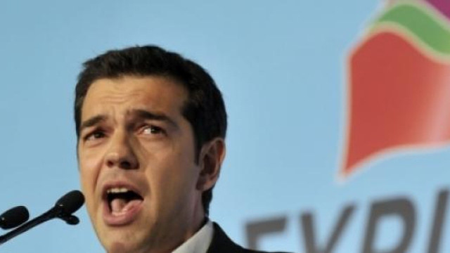 Il premier greco, Tsipras