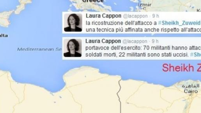 L'Isis attacca la citt&agrave; egiziana di Sheikh Zuweid