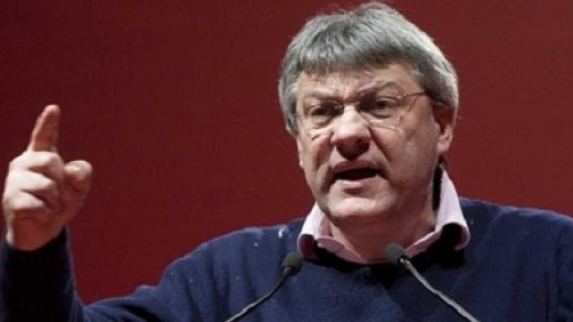 Il segretario generale Fiom Maurizio Landini 