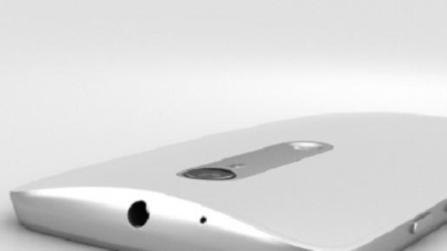 Parte posteriore  e laterale del Motorola Moto G