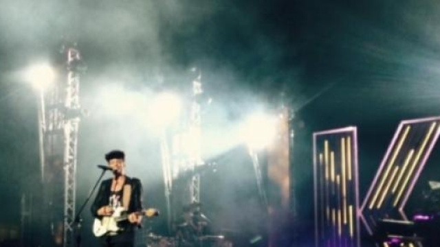 Una foto del concerto dei The Kolors