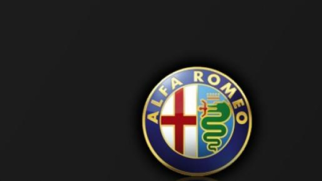 Il logo dell'azienda Alfa Romeo