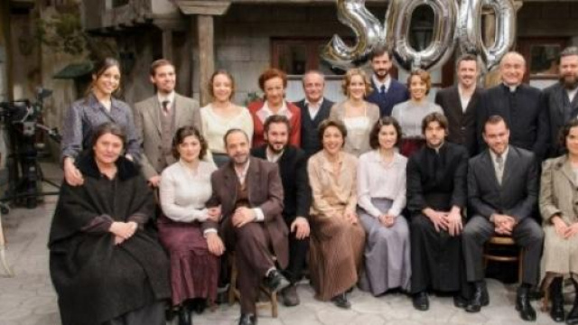 Una suggestiva immagine del cast