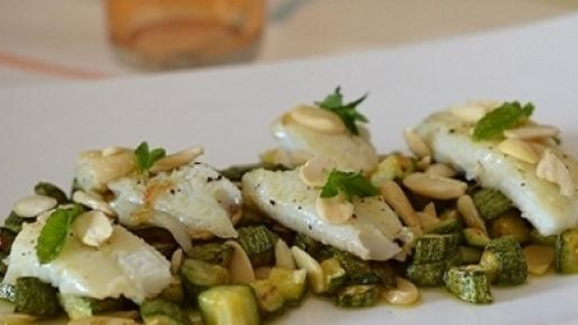 Filetti di sogliola con zucchine