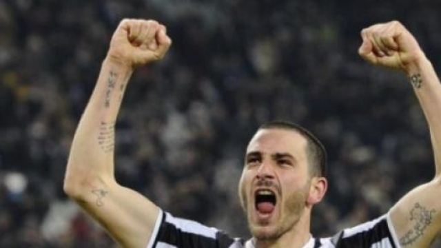 Il difensore della Juventus Bonucci 