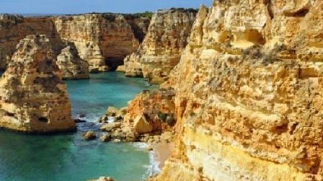 Uno dei meravigliosi scorci dell'Algarve