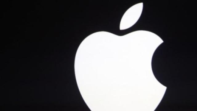 Il logo ufficiale dell'azienda americana Apple