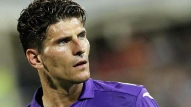 Mario Gomez, attaccante della Fiorentina 