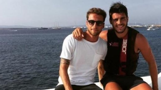 Claudio Marchisio e Alvaro Morata 