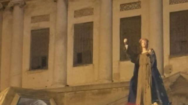 Il carro della santuzza Rosalia