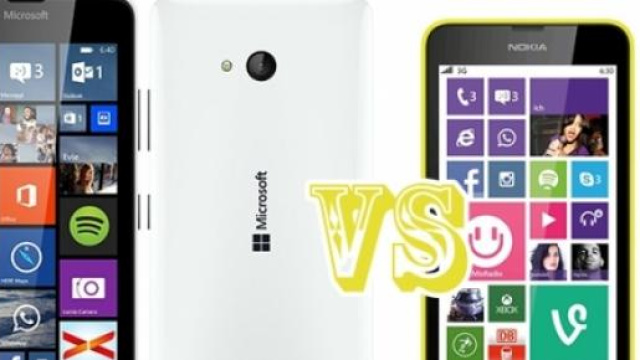 Microsoft Lumia 640 vs Nokia Lumia 630