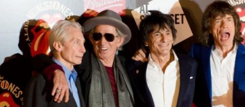 Watts, Richards, Wood y Jagger, listos para vovler