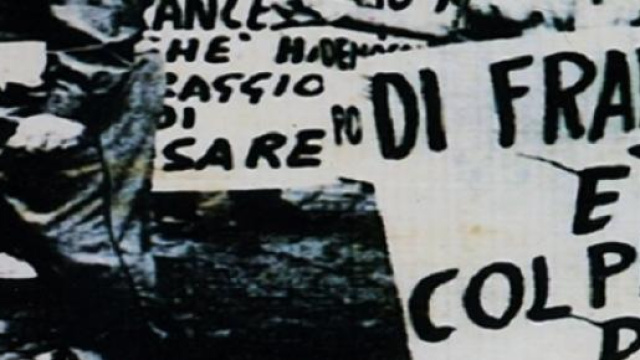 La foto del sit-in del 1975.