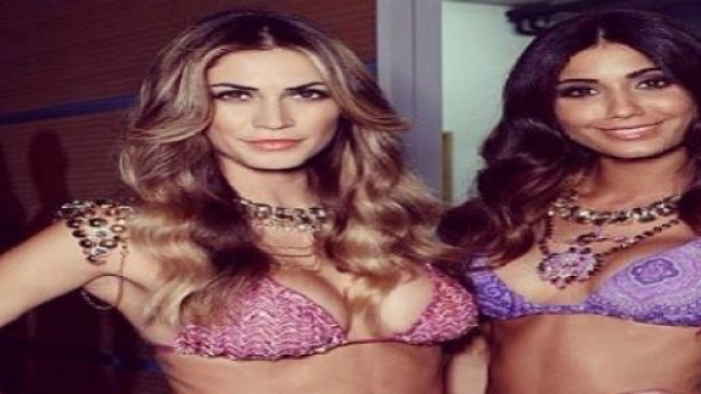 Melissa Satta e Federica Nargi sfilano insieme