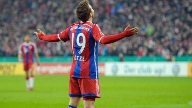 Gotze in maglia Bayern Monaco