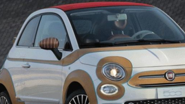 la nuova fiat 500 cabrio all'asta