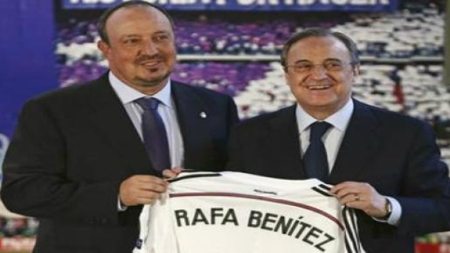 La presentazione di Rafa Benitez