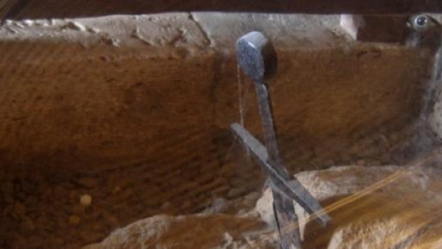 La spada nella roccia di San Galgano