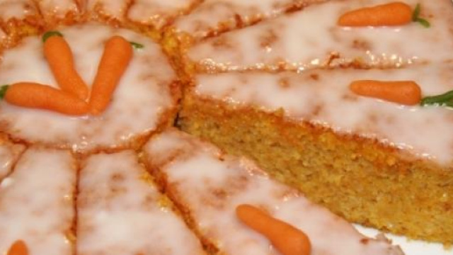 L'allegro arancione della carrot cake.