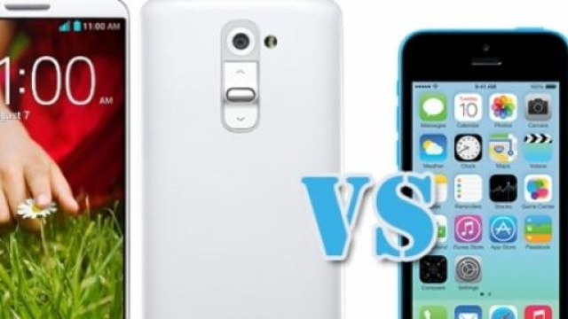 Smartphone: LG G2 vs Apple iPhone 5C