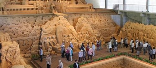 R&eacute;plicas de las incre&iacute;bles obras de arte en arena