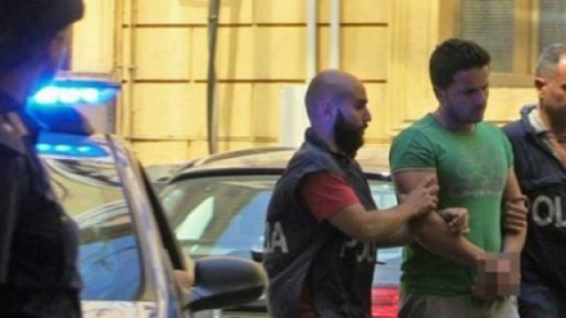 L'arresto di Giuseppe Franco lo stupratore di Roma