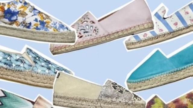 Espadrillas colorate per l'estate 2015