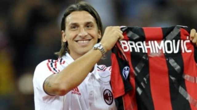 Il primo arrivo di Ibra al Milan