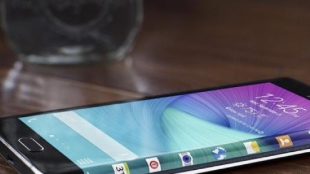 Il Galaxy NOTE 5 in tutto il suo splendore.