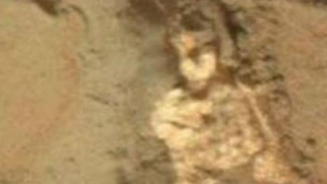 La foto scattata da Curiosity