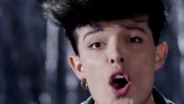 Stash Fiordispino, il leader dei The Kolors.
