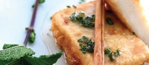 Receta: Leche frita a la menta 