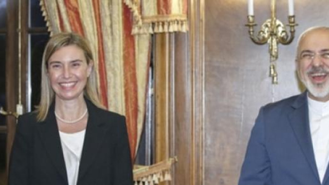 I ministri degli esteri europeo ed iraniano.