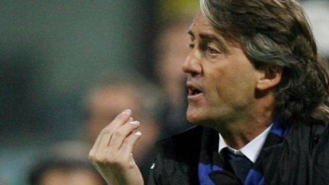 Mancini arrabbiato con l'arbitro