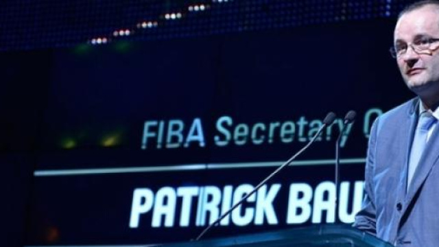Patrick Baumann, presidente della Fiba.
