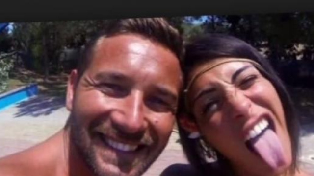 Fabiola insieme ad Emanuele 