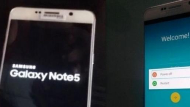 Schermata Samsung Galaxy Note 5