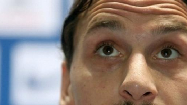 Zlatan Ibrahimovic in conferenza stampa